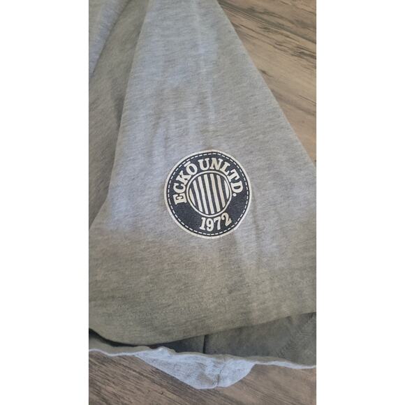 Vintage Ecko Unltd The Classic T-Shirt XXL Gray Gold Script Logo 2000s Y2K... - Picture 7 of 8